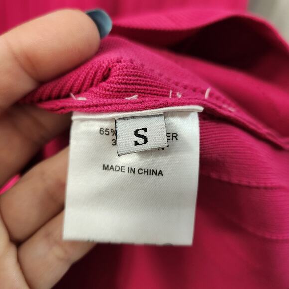 KATE‎ HEWKO Cut Out Bodycon Dress S Pink Bandage Y2K Cocktail Wedding Party Chic - Picture 4 of 8